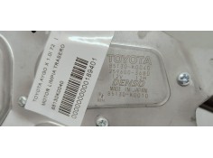 Recambio de motor limpia trasero para toyota aygo x 1.0i 72 referencia OEM IAM 85130K0040  