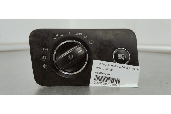 Recambio de mando luces para mercedes-benz clase cls (w219) 5.0 i 306 [500] referencia OEM IAM A2195450104  