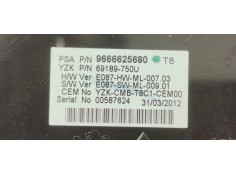 Recambio de cuadro instrumentos para peugeot 3008 1.6 hdi 112 fap referencia OEM IAM 9666625680  