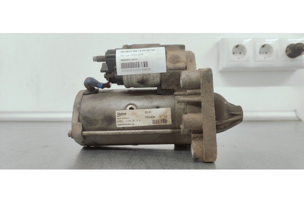 Recambio de motor arranque para peugeot 208 1.6 hdi 92 fap referencia OEM IAM 966285418002  