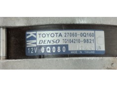 Recambio de alternador para toyota aygo x 1.0i 72 referencia OEM IAM 270600Q160  