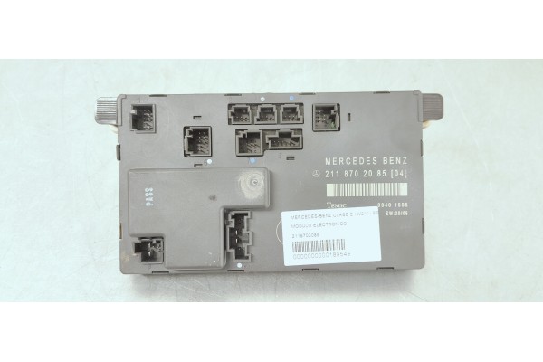 Recambio de modulo electronico para mercedes-benz clase e (w211) berlina 2.7cdi 180 [270] referencia OEM IAM 2118702085  