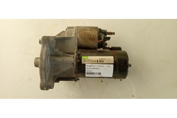 Recambio de motor arranque para peugeot 207 1.6 16v cat referencia OEM IAM D6RA572  
