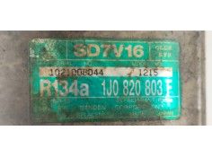 Recambio de compresor aire acondicionado para seat inca (6k9) 1.9 sdi referencia OEM IAM 1J0820803F  