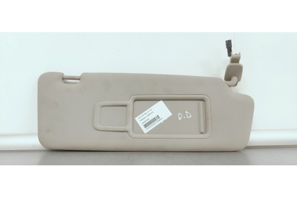 Recambio de parasol derecho para audi q5 (8r) 2.0 tdi referencia OEM IAM 8K0857552  