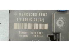 Recambio de modulo electronico para mercedes-benz clase cls (w219) 5.0 i 306 [500] referencia OEM IAM 2198200226  