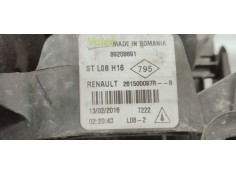 Recambio de faro antiniebla derecho para renault megane iv berlina 5p 1.2i turbo 130 referencia OEM IAM 261500097R  
