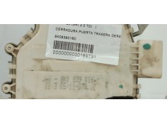 Recambio de cerradura puerta trasera derecha para audi q5 (8r) 2.0 tdi referencia OEM IAM 8K0839016C  