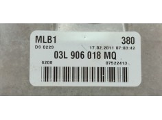 Recambio de centralita motor uce para audi q5 (8r) 2.0 tdi referencia OEM IAM 0281017838  