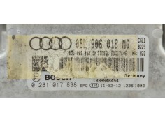 Recambio de centralita motor uce para audi q5 (8r) 2.0 tdi referencia OEM IAM 0281017838  