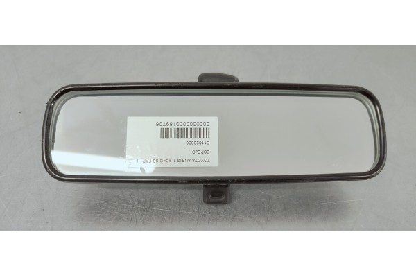Recambio de espejo para toyota auris 1.4d4d 90 fap referencia OEM IAM E11020036  