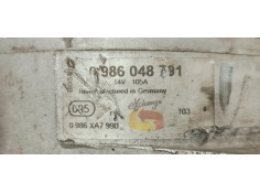 Recambio de alternador para opel astra h ber. edition referencia OEM IAM 0986048791  