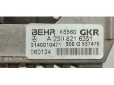 Recambio de resistencia calefaccion para mercedes-benz clase cls (w219) 5.0 i 306 [500] referencia OEM IAM A2308216351  