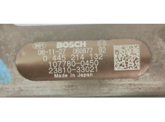 Recambio de rampa inyectora para toyota auris luna+ referencia OEM IAM 0445214132  