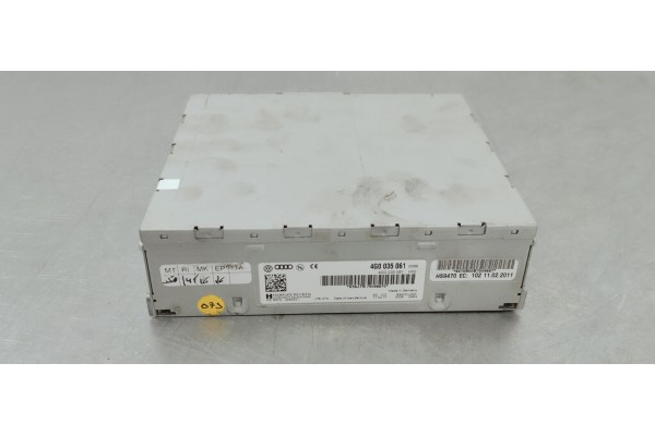 Recambio de sistema audio / radio cd para audi q5 (8r) 2.0 tdi referencia OEM IAM 4G0035061  