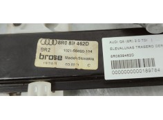 Recambio de elevalunas trasero derecho para audi q5 (8r) 2.0 tdi referencia OEM IAM 8R0839462D  
