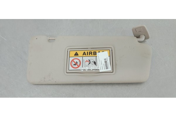 Recambio de parasol derecho para renault clio iv grandtour 1.5 dci 90 fap referencia OEM IAM 964003555R  