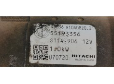 Recambio de motor arranque para fiat grande punto (199) 1.4 referencia OEM IAM 55193356  