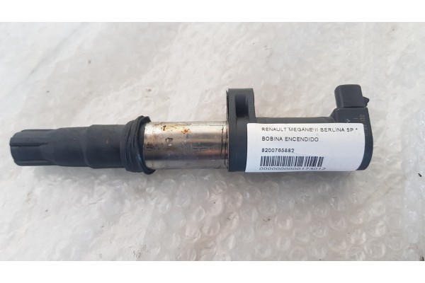 Recambio de bobina encendido para renault megane ii berlina 5p referencia OEM IAM 8200765882  