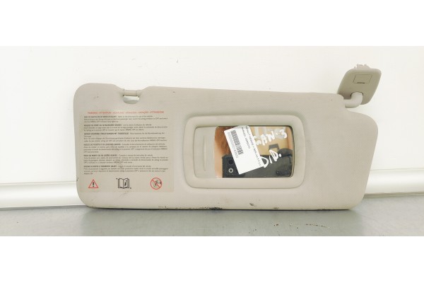 Recambio de parasol derecho para renault megane iii berlina 5 p 2.0 i 140 referencia OEM IAM   