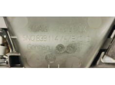 Recambio de maneta interior trasera derecha para volkswagen tiguan (5n2) 2.0 tsi referencia OEM IAM 5N0839114  