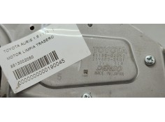 Recambio de motor limpia trasero para toyota auris 1.6 i 132 referencia OEM IAM 8513002050  