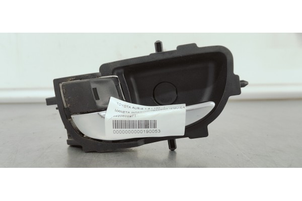 Recambio de maneta interior trasera izquierda para toyota auris 1.6 i 132 referencia OEM IAM 692060D271  