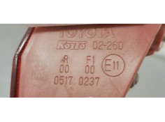 Recambio de piloto trasero derecho interior para toyota auris 1.6 i 132 referencia OEM IAM   