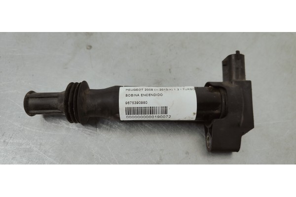 Recambio de bobina encendido para peugeot 2008 (--.2013) 1.2 i turbo 130 referencia OEM IAM 9675390980  