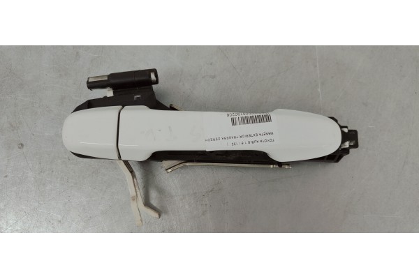 Recambio de maneta exterior trasera derecha para toyota auris 1.6 i 132 referencia OEM IAM   