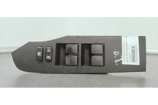 Recambio de mando elevalunas delantero izquierdo para toyota auris 1.6 i 132 referencia OEM IAM 7423202E20  