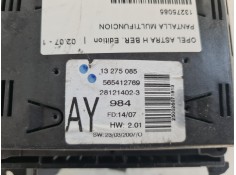 Recambio de pantalla multifuncion para opel astra h ber. edition referencia OEM IAM 13275085 13159691 565412769