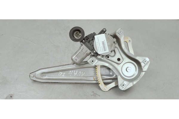 Recambio de elevalunas trasero derecho para toyota auris 1.6 i 132 referencia OEM IAM 857200D120  