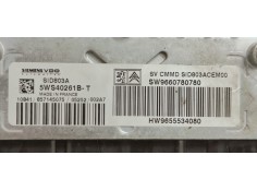 Recambio de centralita motor uce para peugeot 407 referencia OEM IAM 5WS40261BT  