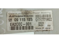 Recambio de modulo electronico para opel corsa c club referencia OEM IAM 09115125  