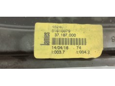 Recambio de elevalunas delantero derecho para fiat doblo 1.3 jtd 90 referencia OEM IAM 51810879  