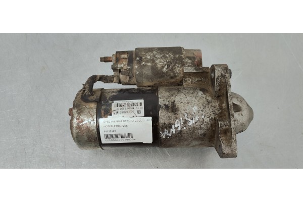 Recambio de motor arranque para opel insignia berlina 2.0cdti 130 fap referencia OEM IAM 55352882  