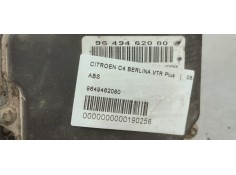 Recambio de abs para citroen c4 berlina vtr plus referencia OEM IAM 9649462080  