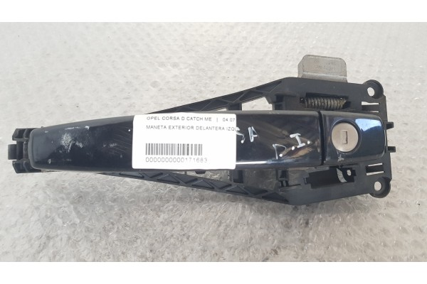 Recambio de maneta exterior delantera izquierda para opel corsa d catch me referencia OEM IAM   
