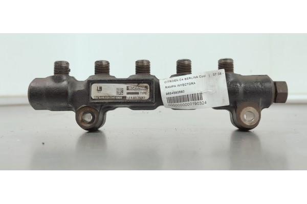 Recambio de rampa inyectora para citroen c4 berlina cool referencia OEM IAM 9654592680  
