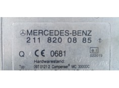 Recambio de modulo electronico para mercedes-benz clase e (w211) berlina 2.7 cdi cat referencia OEM IAM 2118200885  