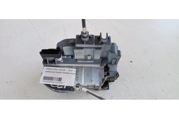 Recambio de cerradura puerta trasera izquierda para nissan x-trail (t31) se referencia OEM IAM   