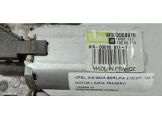 Recambio de motor limpia trasero para opel insignia berlina 2.0cdti 130 fap referencia OEM IAM 13269910  