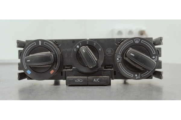 Recambio de mando calefaccion / aire acondicionado para skoda rapid 1.6 tdi 105 fap referencia OEM IAM 5JA820045A  