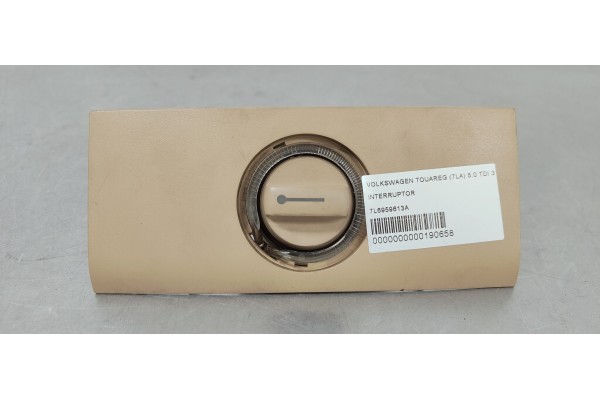 Recambio de interruptor para volkswagen touareg (7la) 5.0 tdi 310 4x4 referencia OEM IAM 7L6959613A  