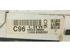 Recambio de cuadro instrumentos para hyundai santa fe (bm) 2.2 crdi 155 4x4 referencia OEM IAM 940032B650  