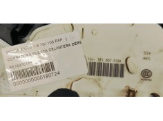 Recambio de cerradura puerta delantera derecha para skoda rapid 1.6 tdi 105 fap referencia OEM IAM 5E1837016A  