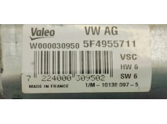 Recambio de motor limpia trasero para skoda rapid 1.6 tdi 105 fap referencia OEM IAM 5F4955711  