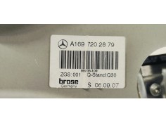 Recambio de elevalunas delantero derecho para mercedes-benz clase b (w245) 180 cdi (245.207) referencia OEM IAM A1697202879  