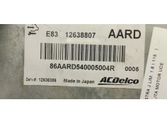 Recambio de centralita motor uce para opel astra j lim. 1.6 i 115 referencia OEM IAM 12638807  